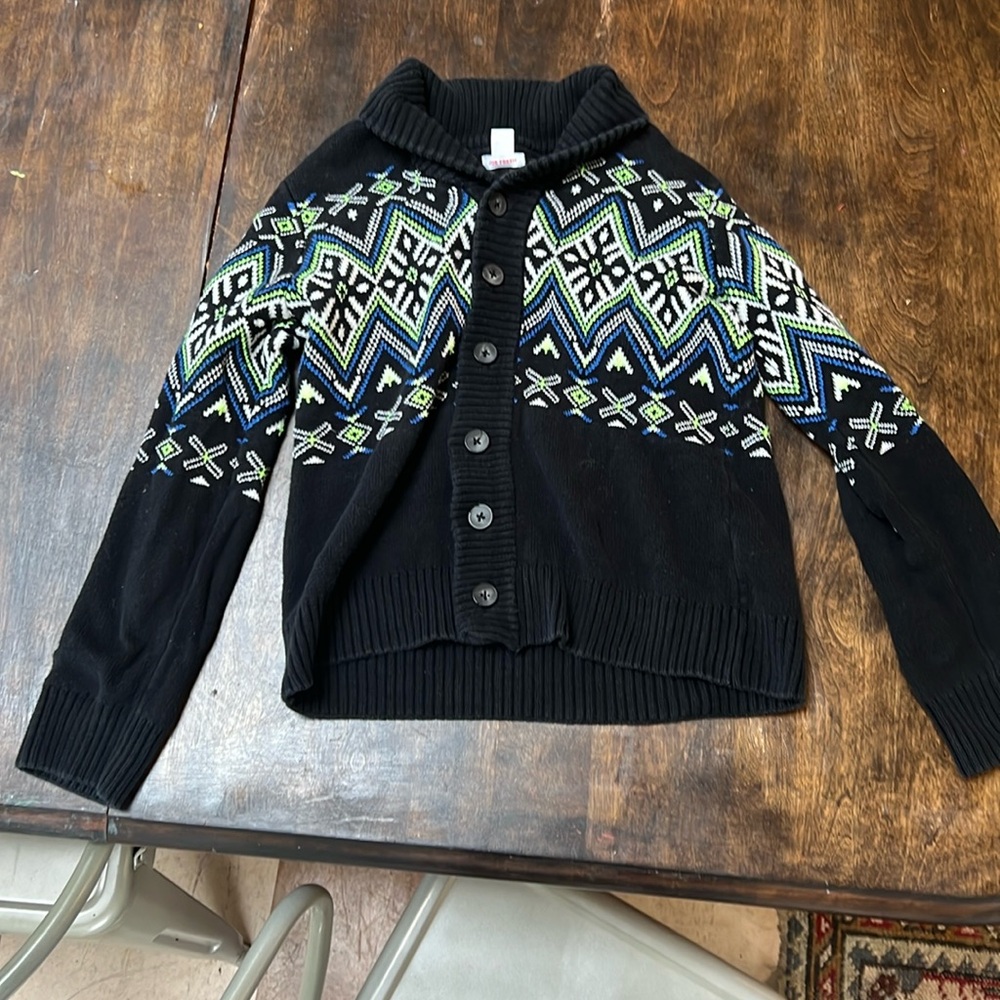Joe Fresh Nordic Shawl Collar Sweater
